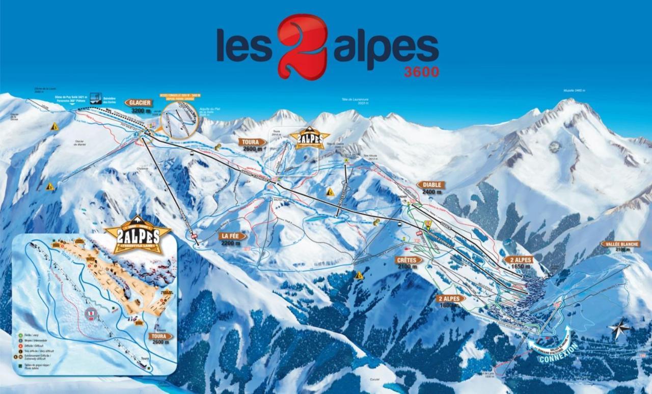 Villa Le Ponteil Les Deux Alpes Exteriér fotografie